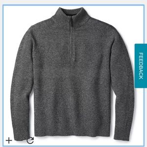 Smartwool Men’s Ripple Ridge Half Zip Sweater